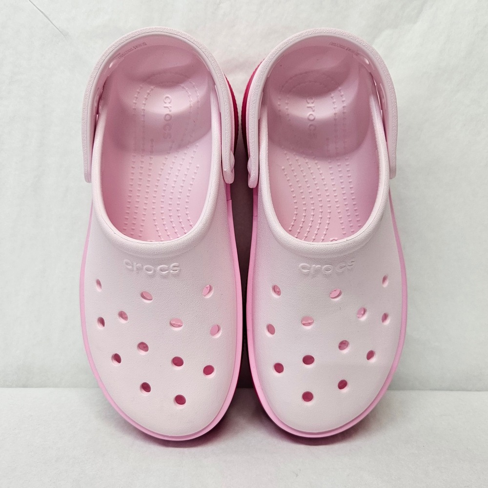 Crocs Classic Stacked Clog Platform 211355-6ZQ Pink Dragon Fruit Womens Size 8 - Picture 5 of 8